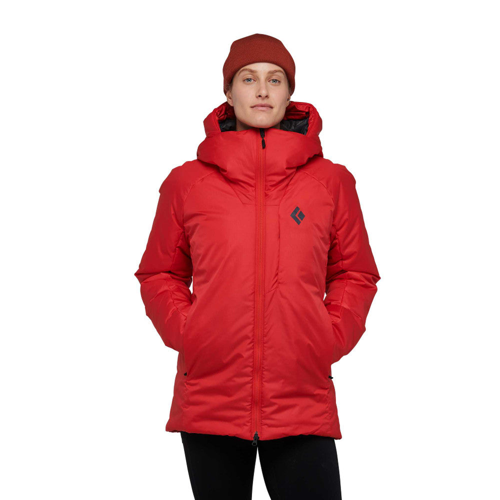 Black diamond sale women's belay parka