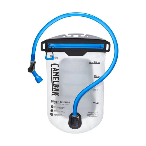 CamelBak Fusion 2L Reservoir w/ Tru Zip Waterproof Zipper, Clear