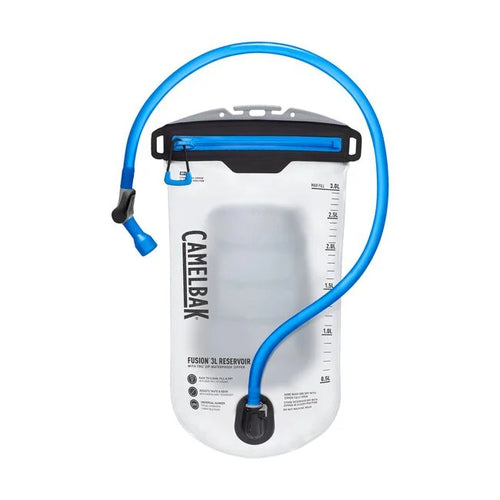 CamelBak Fusion 3L Reservoir w/ Tru Zip Waterproof Zipper, Clear